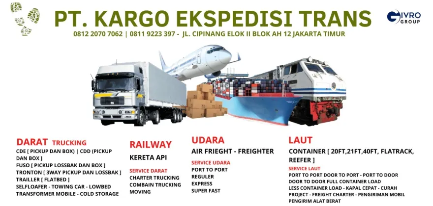 Jasa Container Murah Kargo Ekspedisi 